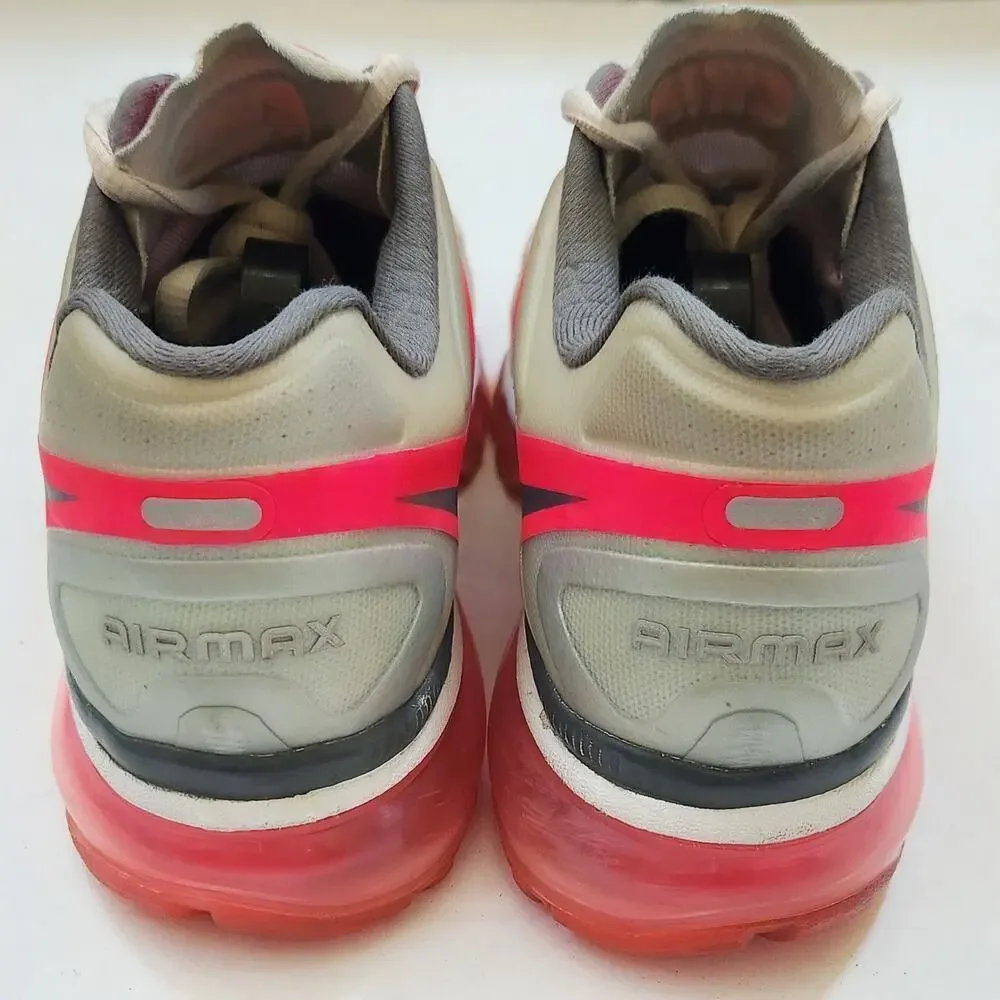 Nike Air Max 2012+ 487679-160 White Pink Sz. 8